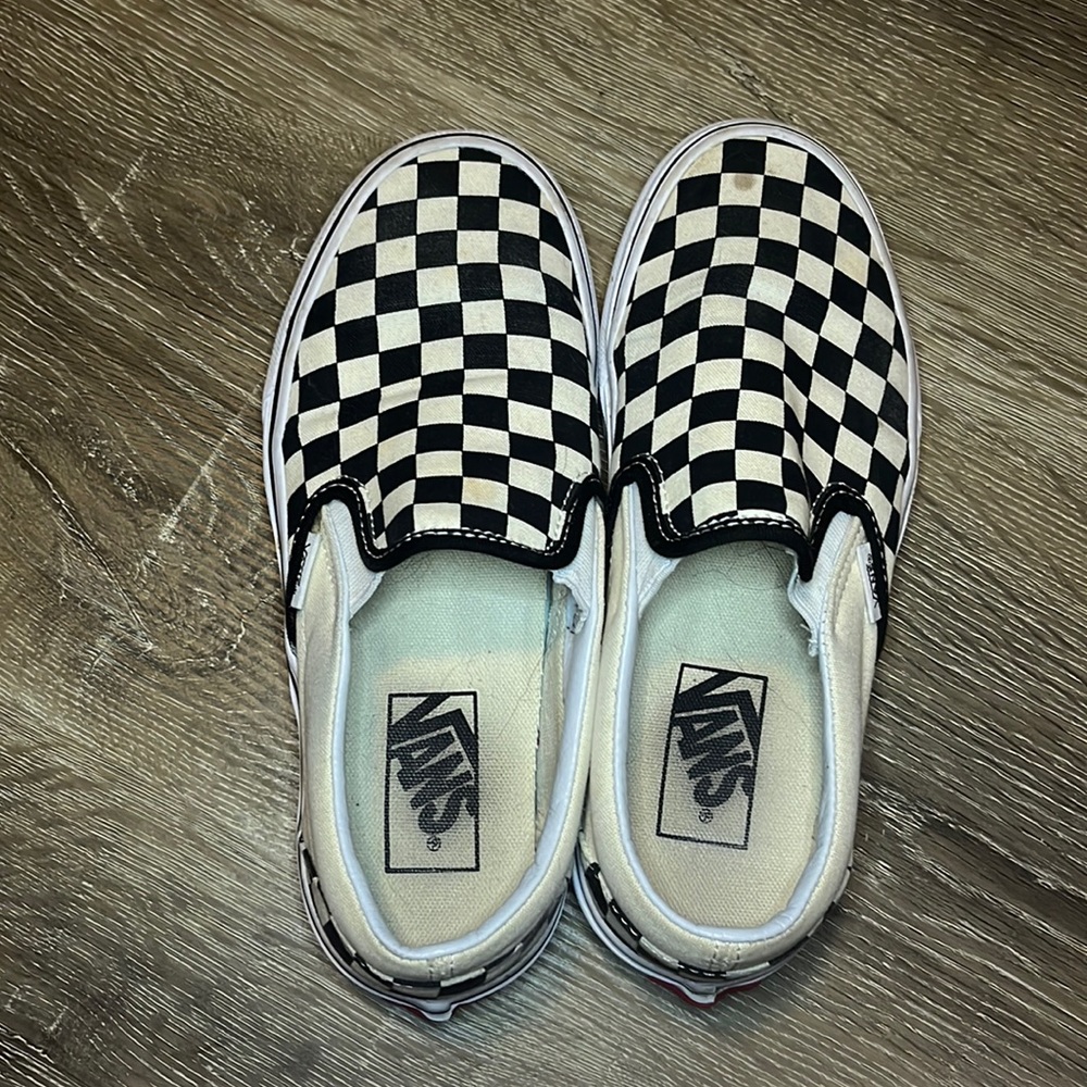 Checkered vans